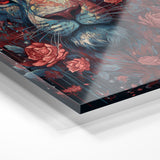 Hier wird das Material "Acrylglas" in der Nahaufnahme gezeigt