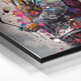 فن الشارع للرجل المmasked