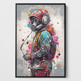 Masked Man Street Art