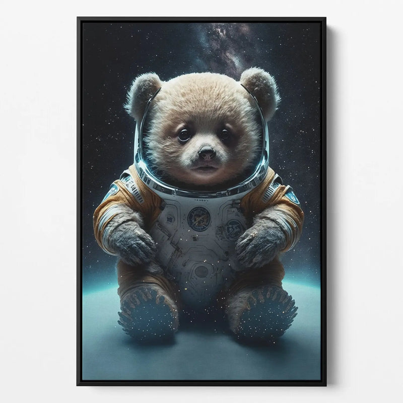 Janu Astronaut Bear Janu Canvas