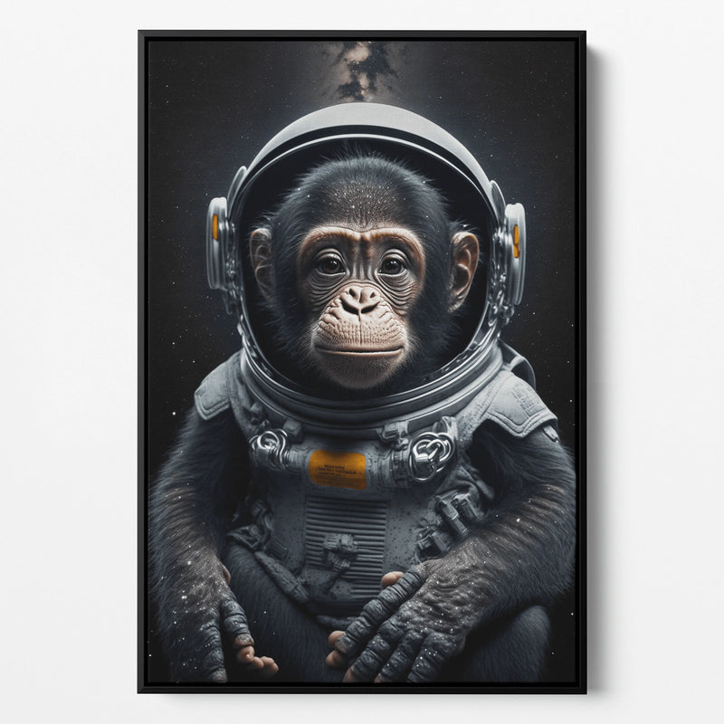 Janu Astronaut Chimpanzee Janu Canvas