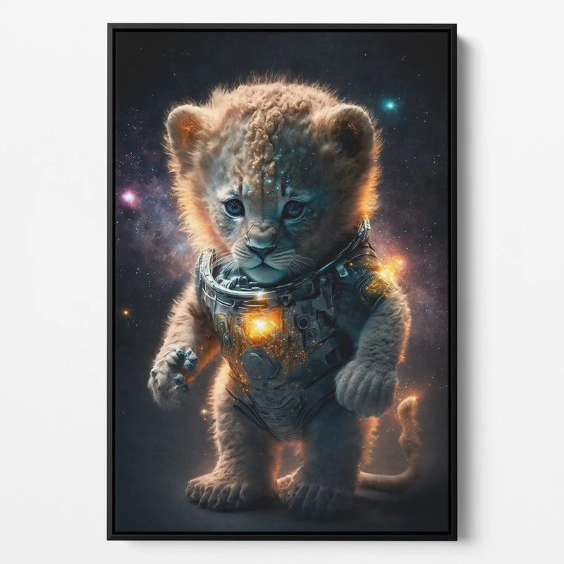 Janu Astronaut Lion Janu Canvas