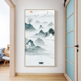 Janu Chinese Landscape Janu Canvas