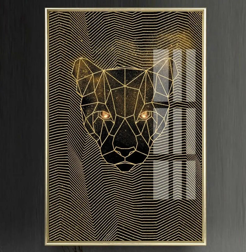 Janu Golden Leopard Janu Canvas