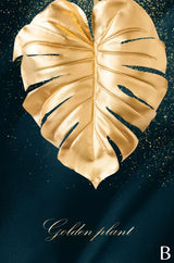 Janu Golden Plant Janu Canvas