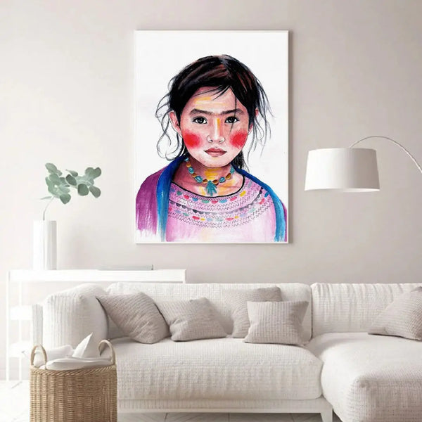 Janu Tibet Janu Canvas